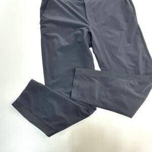 Athleta Brooklyn Mid Rise Black Ankle Pants Pull On 2P